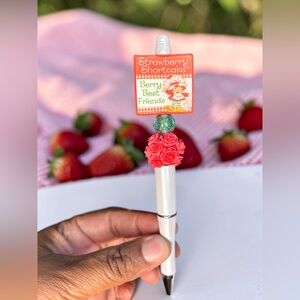 Custom Made Character Pen with Red and White Accents